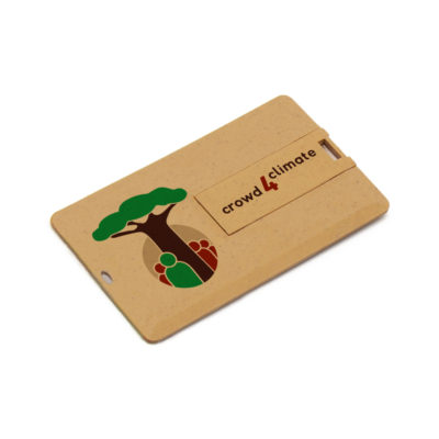 Memoria USB Tarjeta ECO Rectangular Memoria USB Tarjeta ECO Rectangular