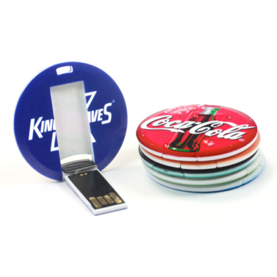 Memoria USb Tarjeta Redonda Memoria USb Tarjeta Redonda