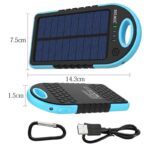 Cargador Solar Power Bank con logotipo color