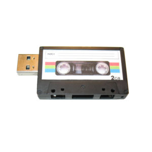 Pendrive Mini cinta cassete personalizado
