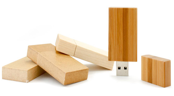Memorias USB Personalizadas de madera