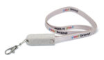 Cable Cargador Lanyard Ecológico Personalizado con logotipo