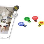 Pendrives Personalizados Clip Redondo