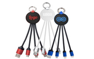cables de carga personalizados con Luz Led