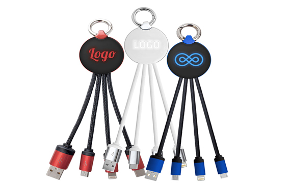 cables de carga personalizados con Luz Led