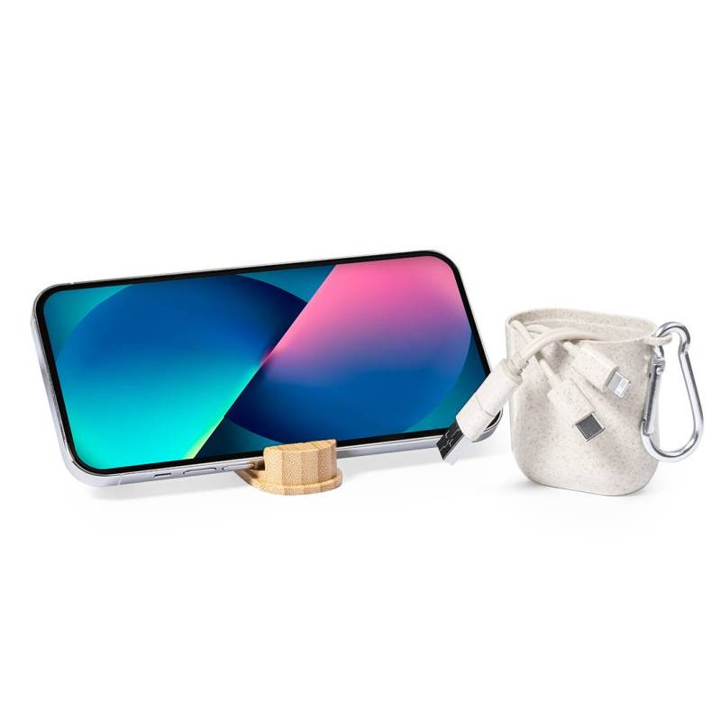 Cable de Carga Con Caja y Mosqueton