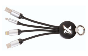 cables de carga personalizados con logotipo iluminado